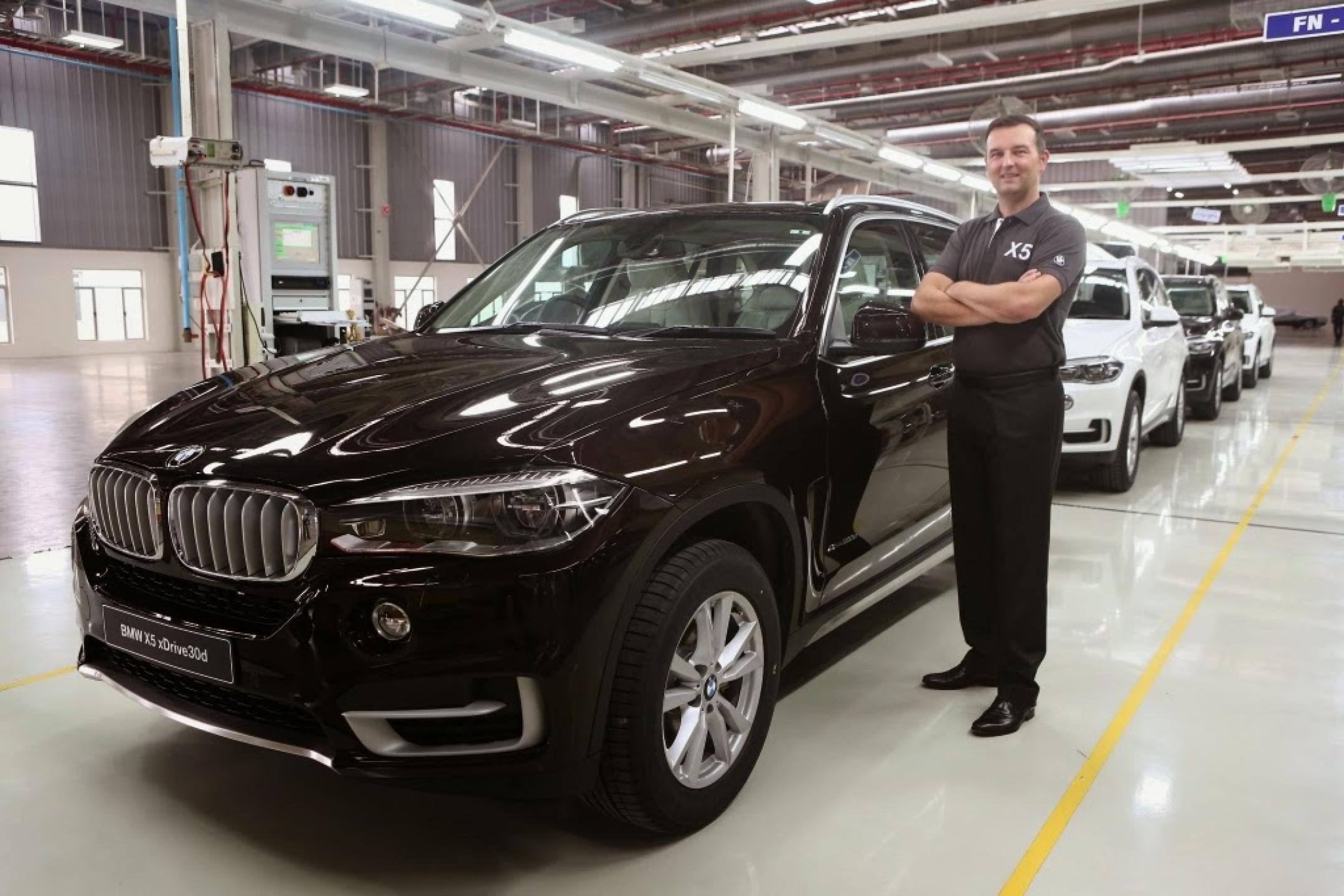 The All-New BMW X5 Rolls Out of BMW Plant Chennai