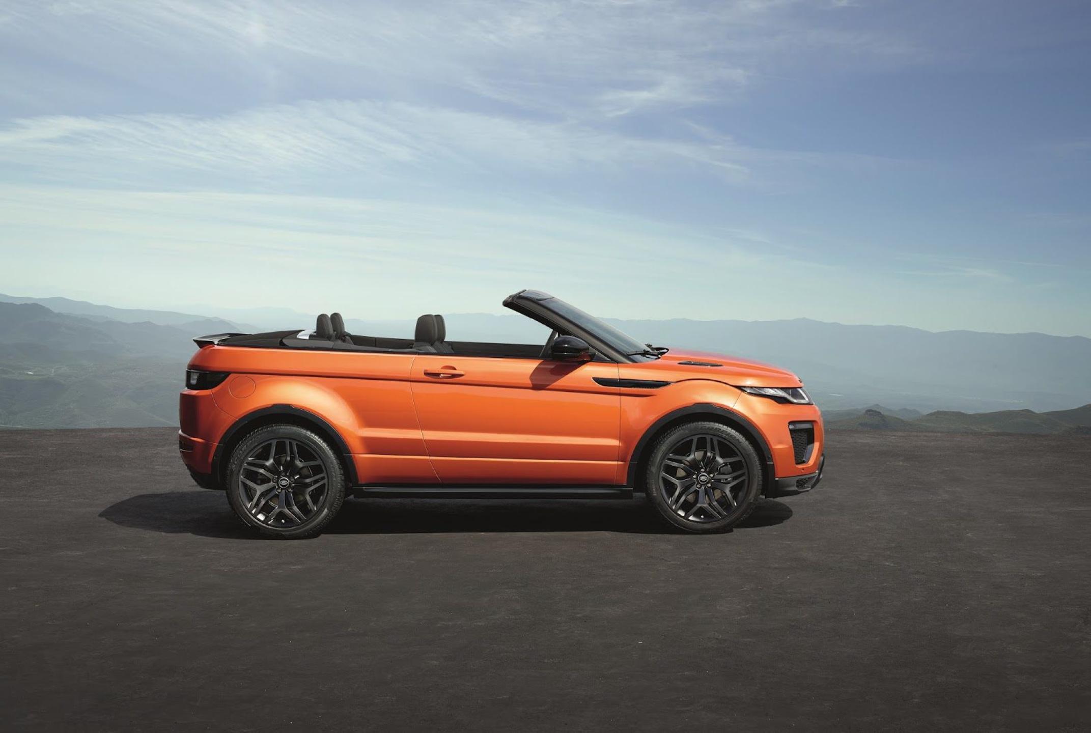 The Range Rover Evoque Convertible launched at a price of INR 69.53 lacs