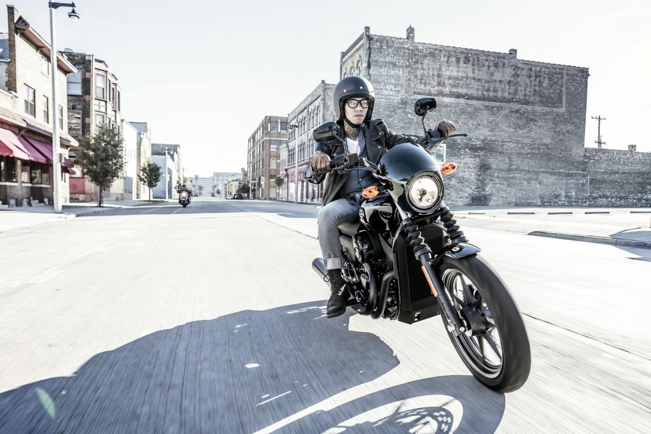 The all new Street™ 750 motorcycle by Harley-Davidson
