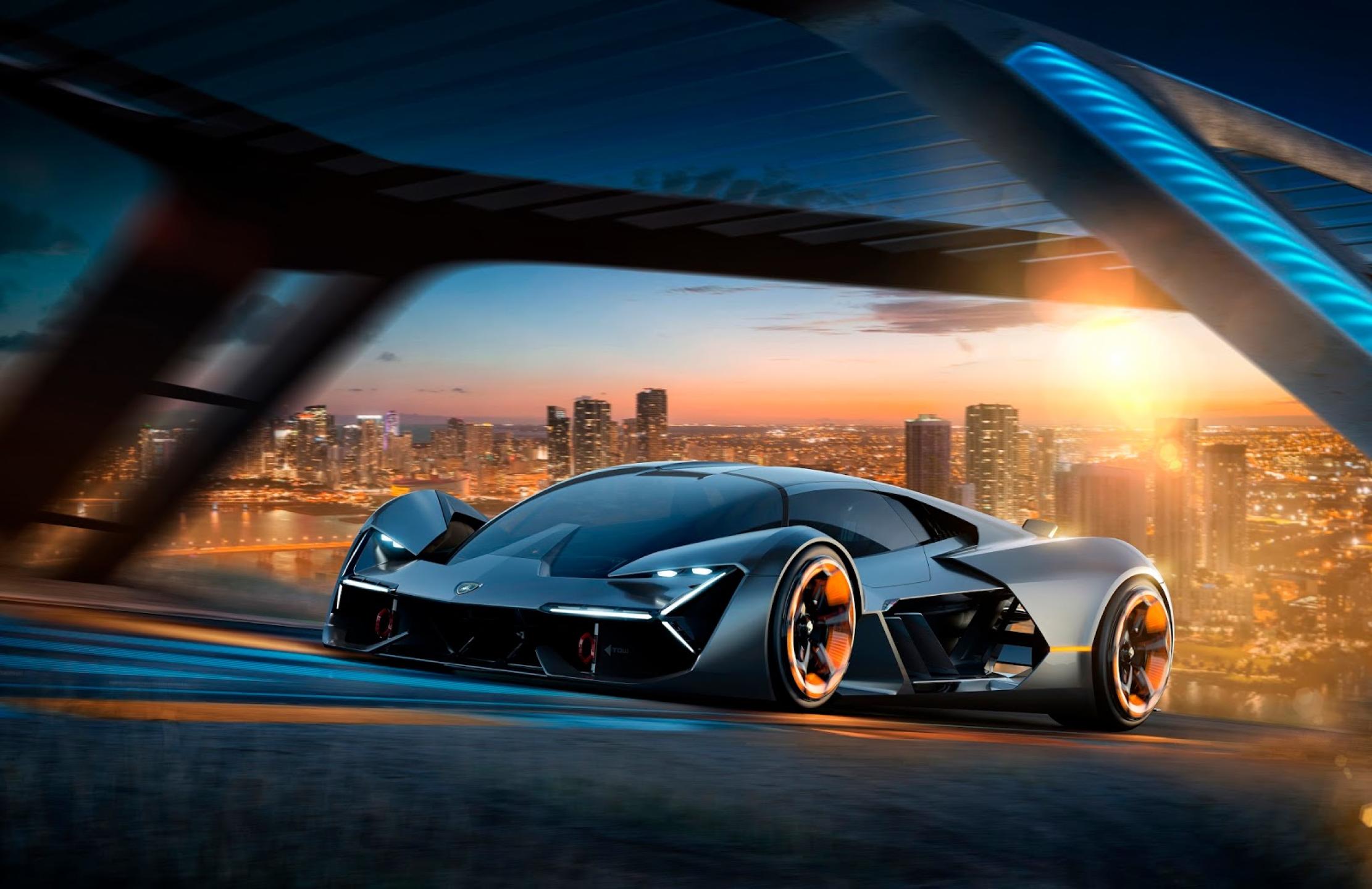 Lamborghini of the Terzo Millennio: the electric super sports car of the future