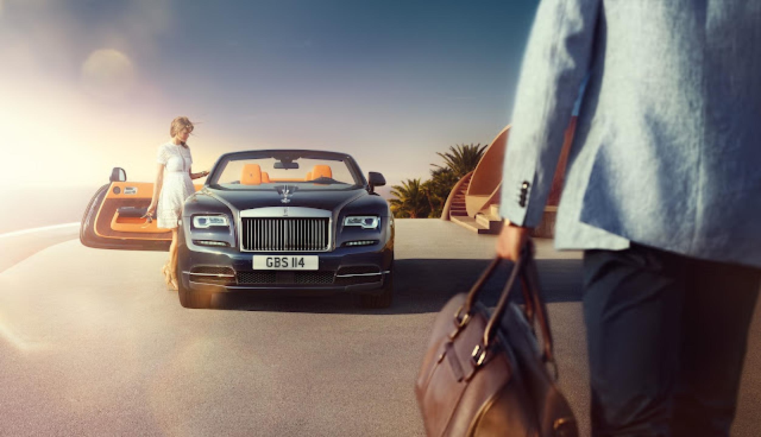 The strikingly seductive drophead Rolls-Royce Dawn unveiled ahead of Frankfurt Motor Show
