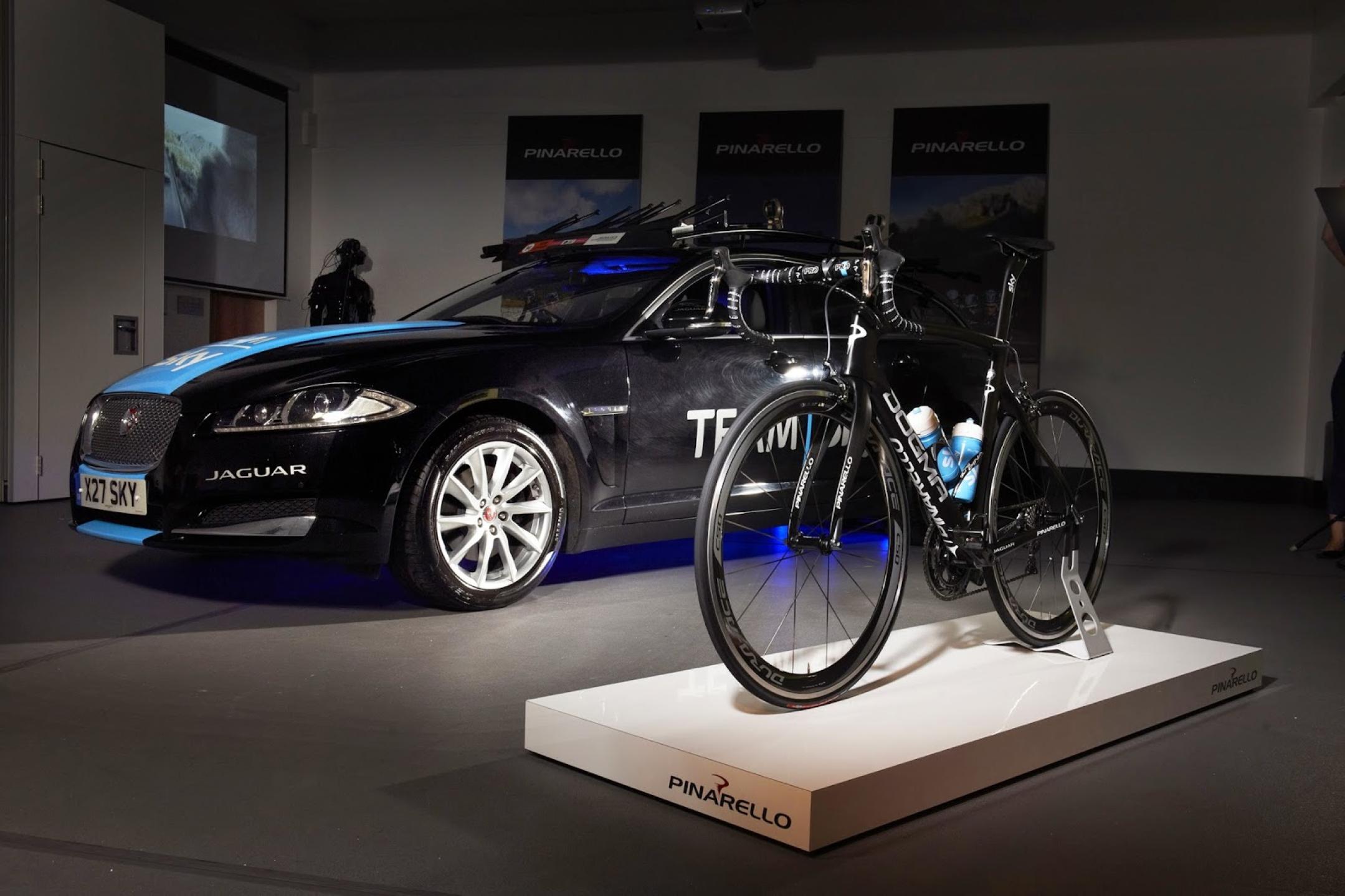 Pinarello, Jaguar and Team Sky win Gold at the 2014 London Design Awards