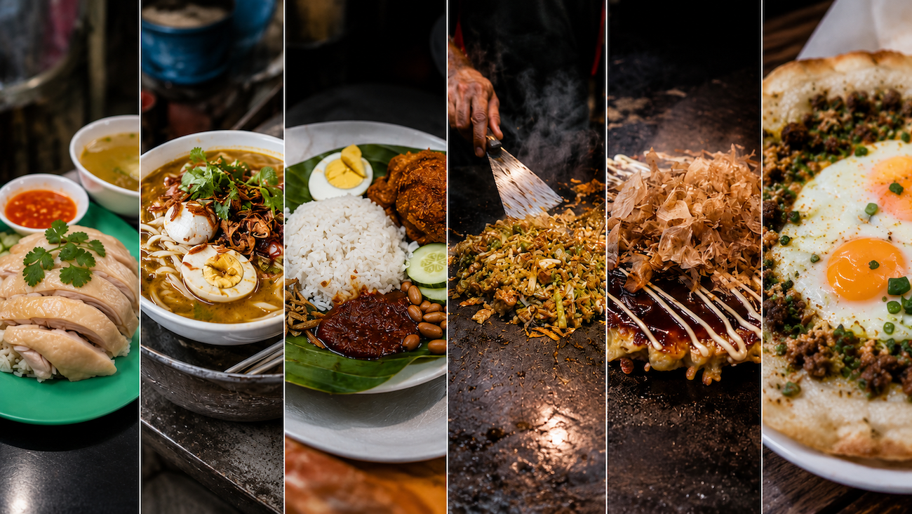 Explore Asia through its vibrant street food culture