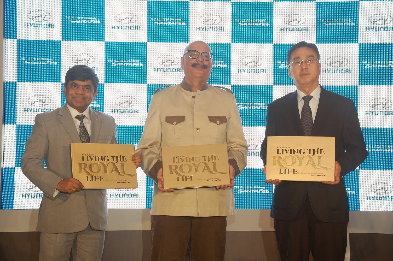 Launch of 'Living the Royal Life': a coffee table book by Bob Rupani, in association with Hyundai Motor India
