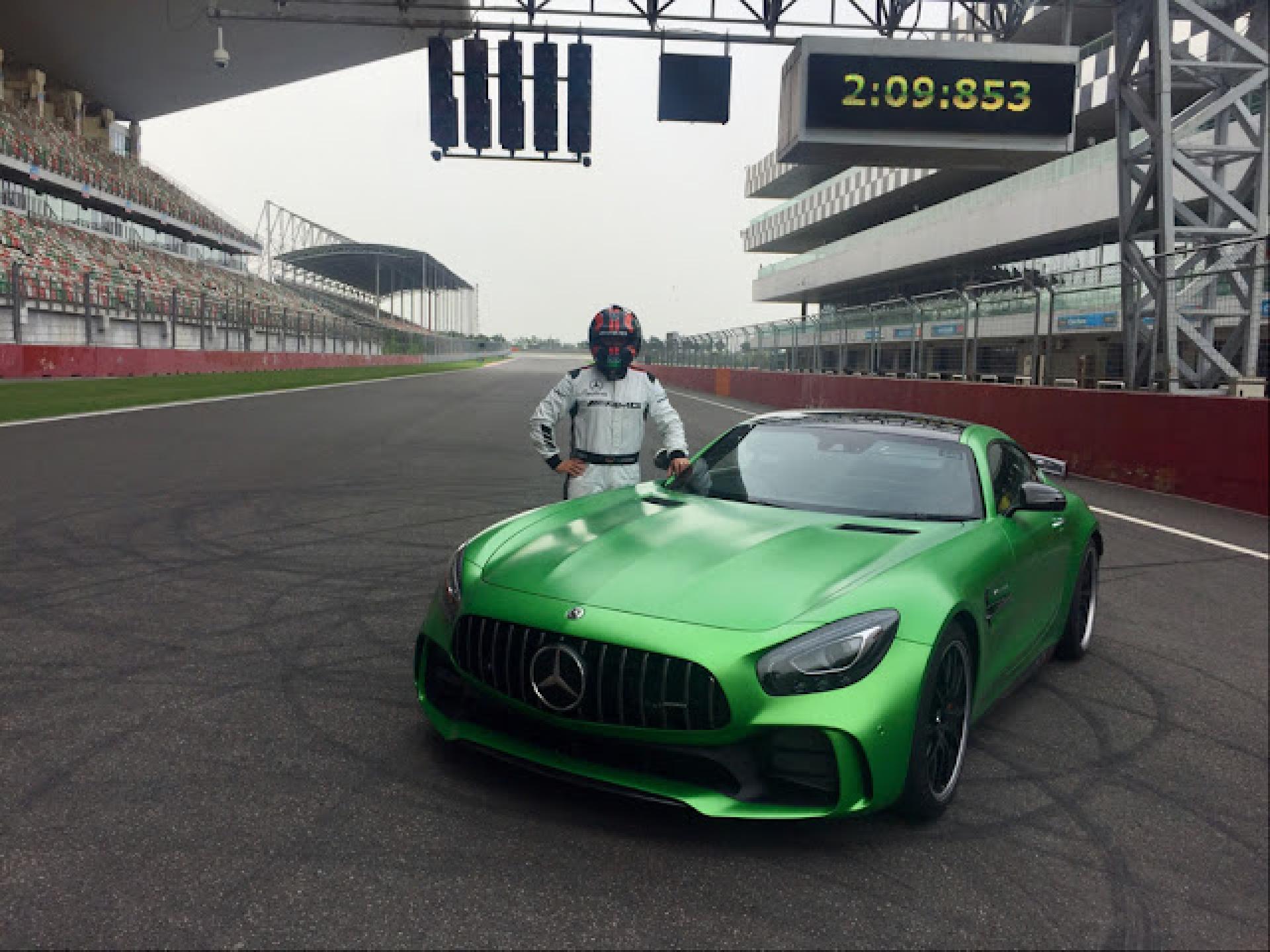 Mercedes-AMG GT R clocks fastest lap ever by any production car at Buddh International Circuit