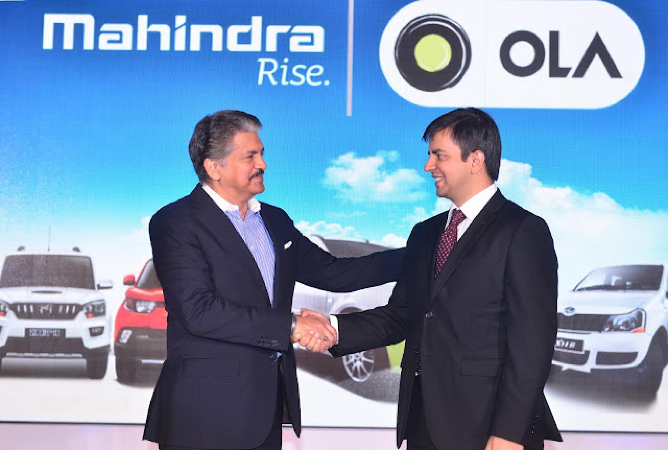 Mahindra and Ola enter into strategic alliance: to drive Entrepreneurship and Smart Mobility across India