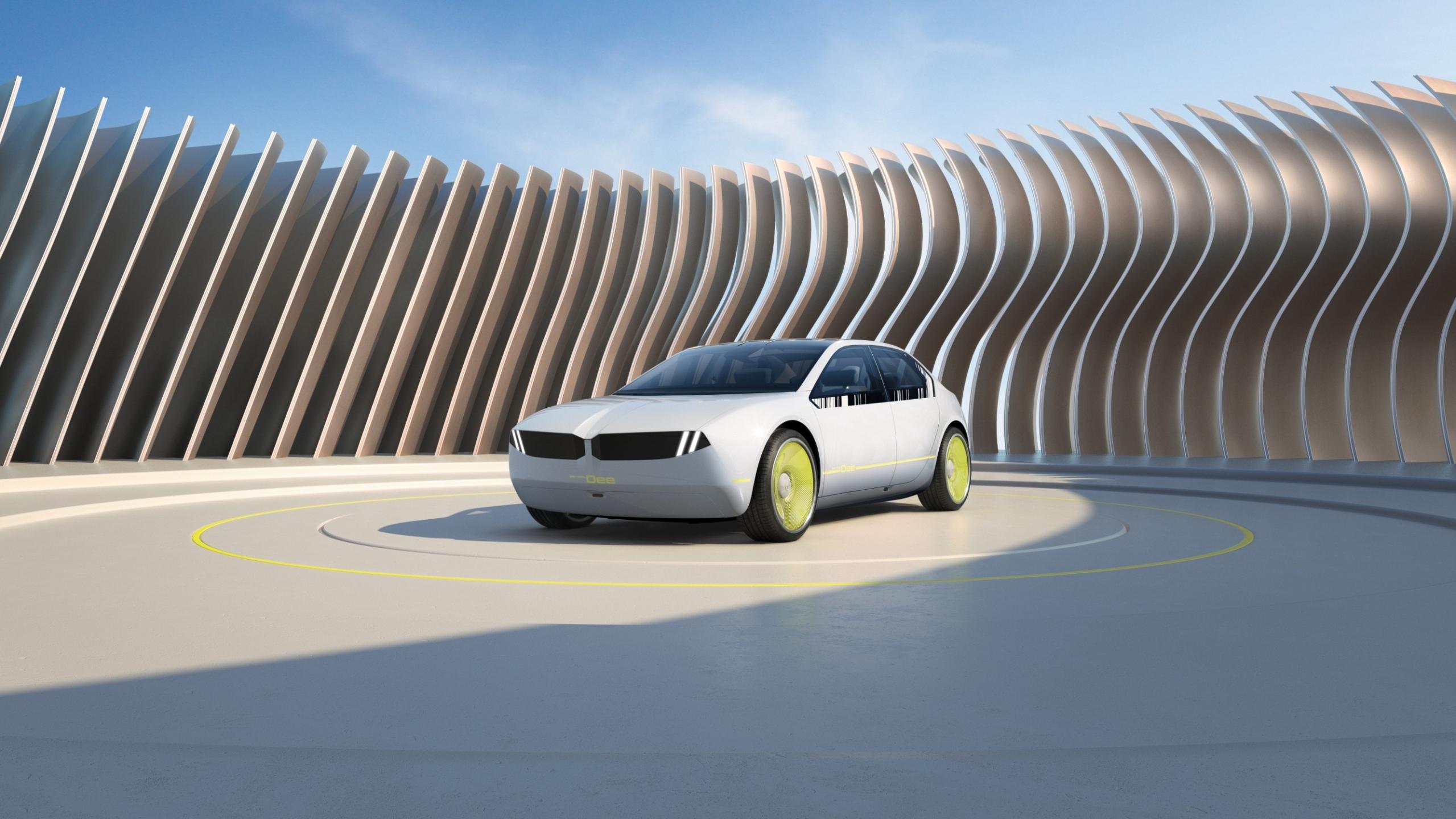 BMW i Vision Dee. A vision of the future digital experience on wheels at CES 2023, Las Vegas