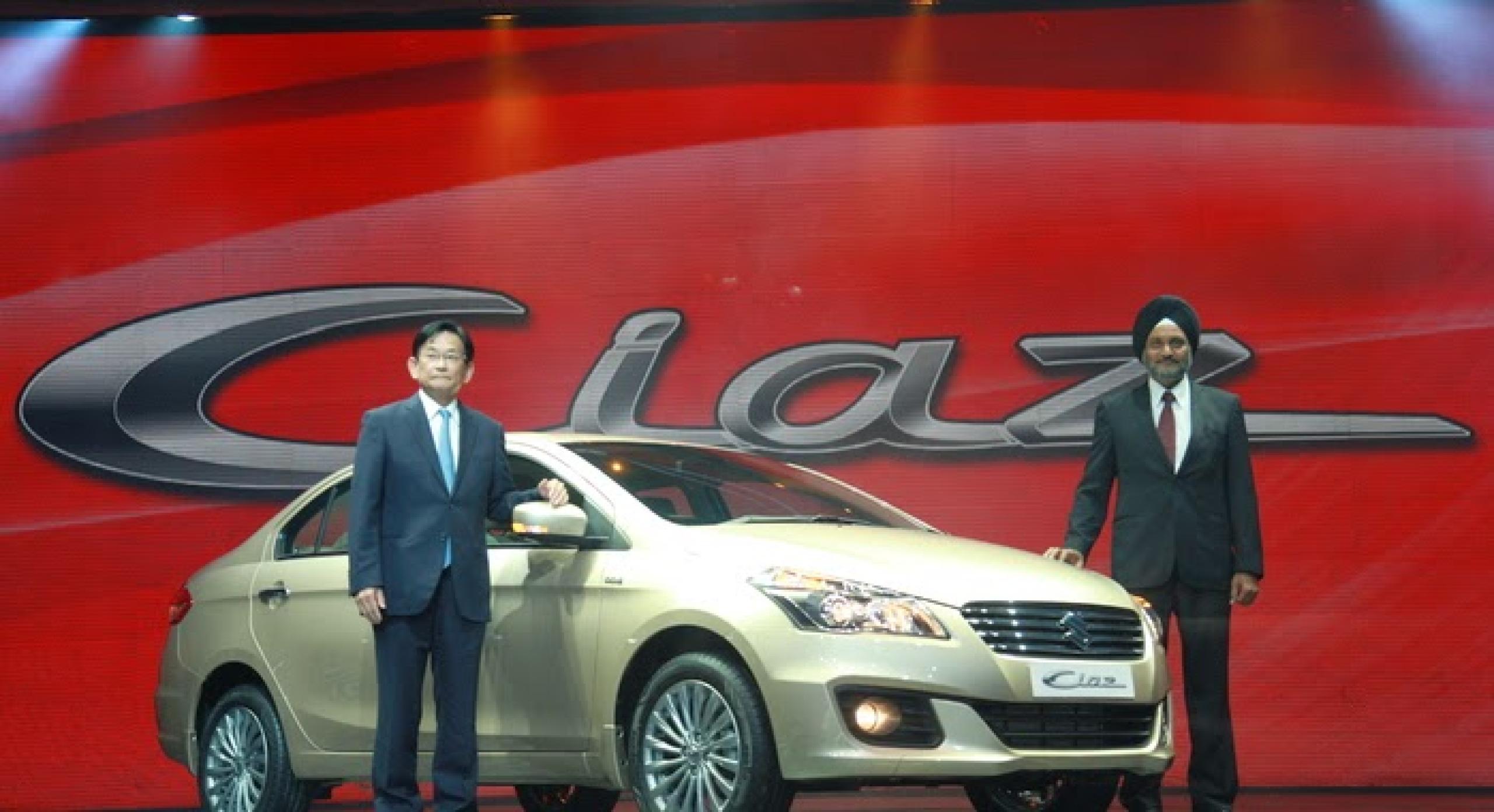 Maruti Suzuki launches its mid-size premium sedan Ciaz at INR 6.99 lacs