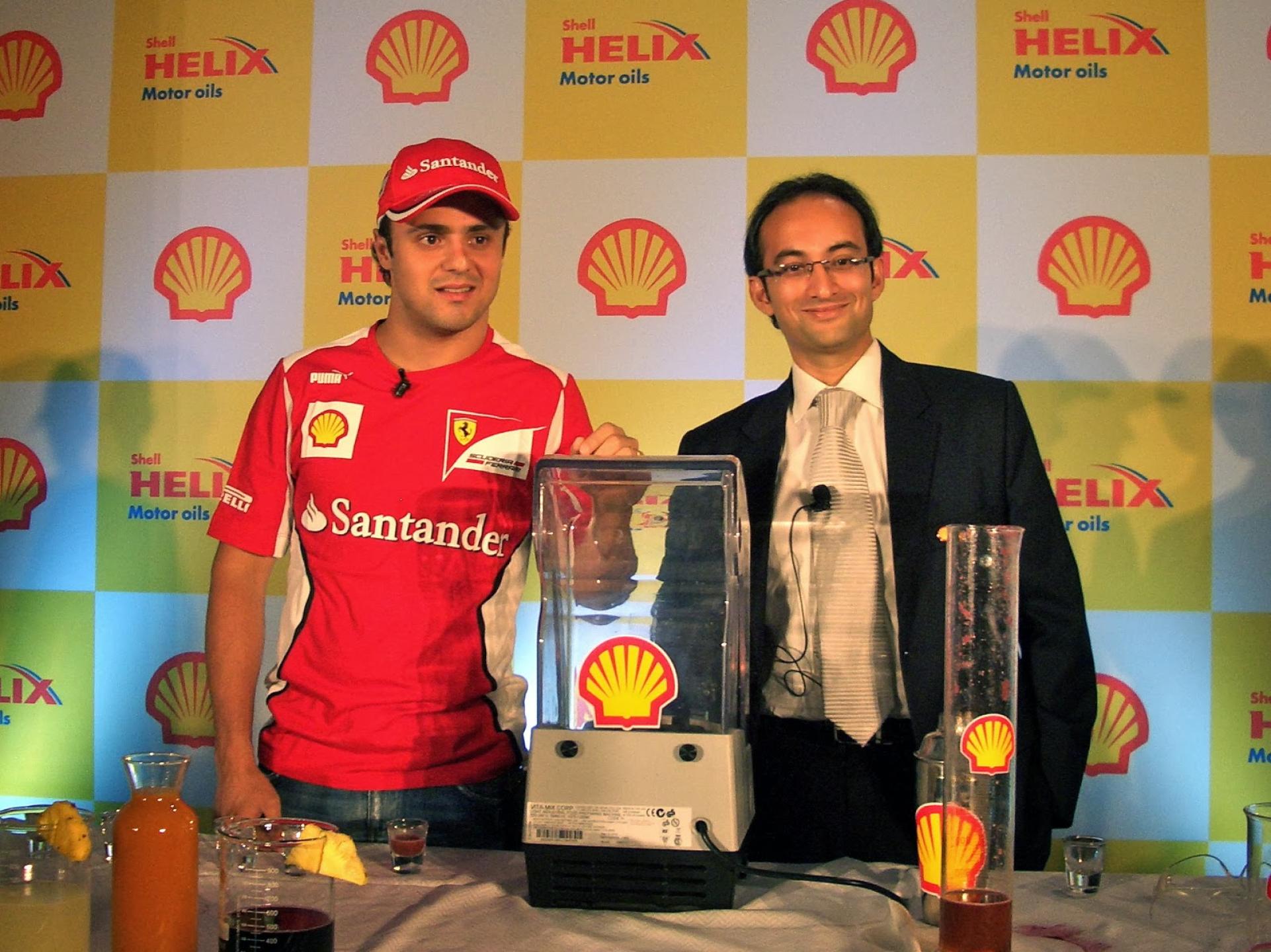 Mesmerizing Felipe Massa shows off his skills off the track!