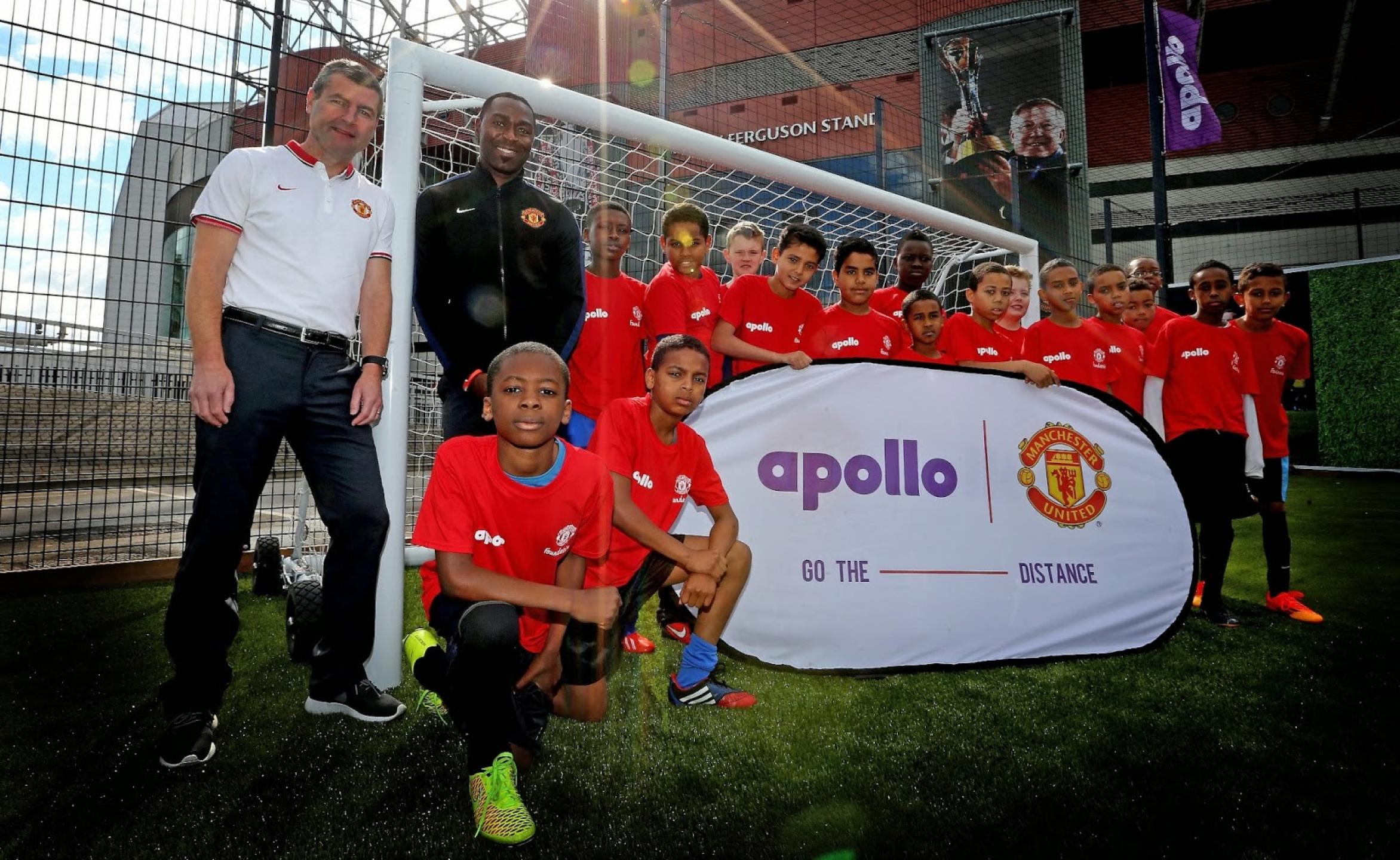 'Go the Distance'. Apollo Tyres & Manchester United launch new initiative to nurture young talent