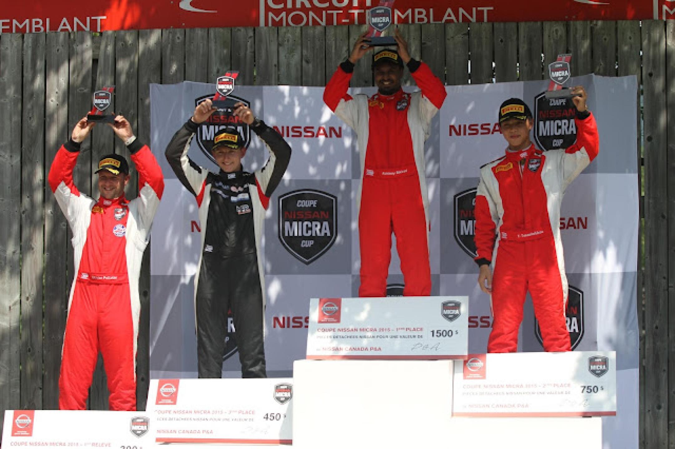Double victory for Abhinay Bikkani in Nissan Micra Cup