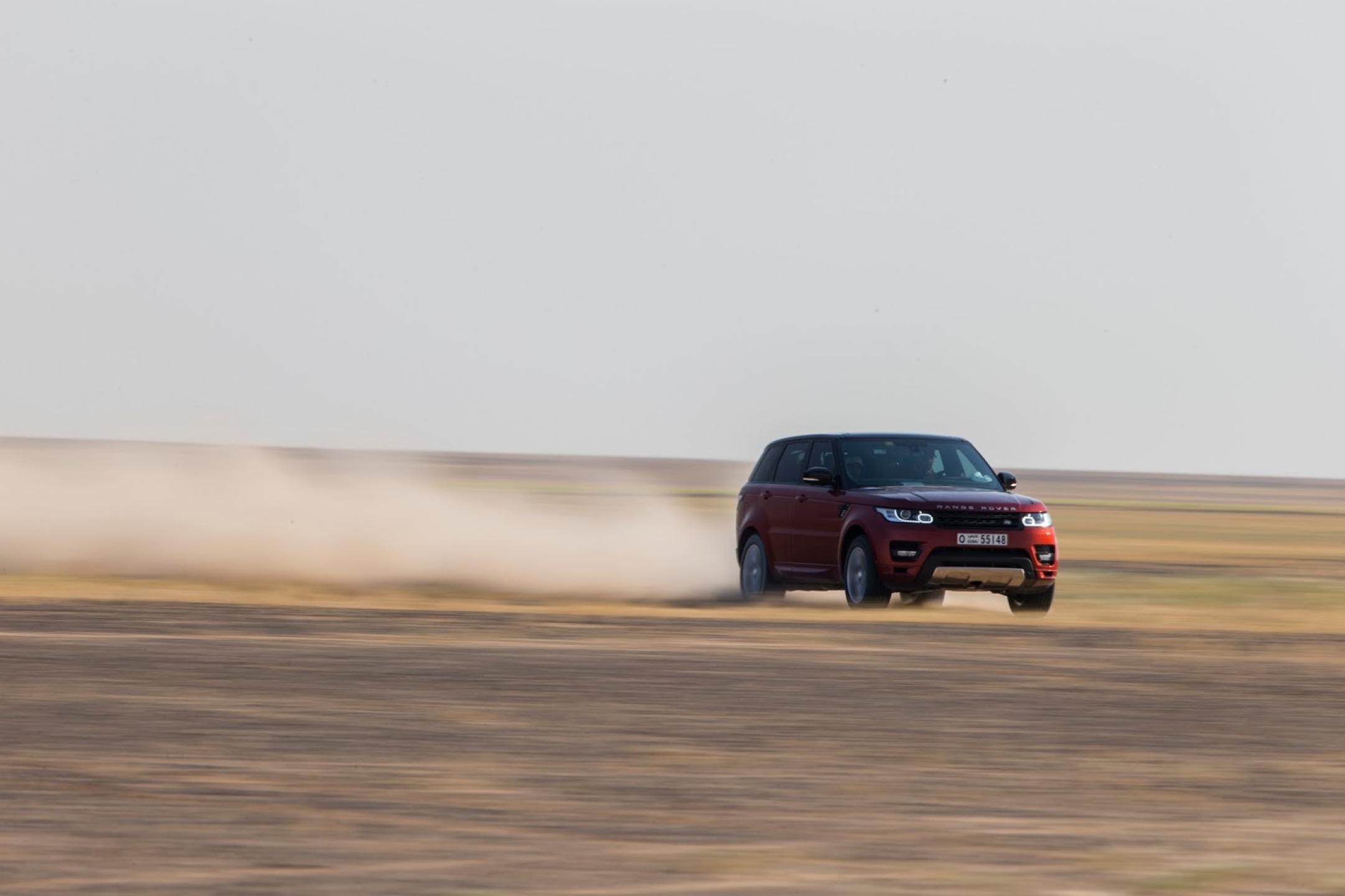 Desert Storm: The New Range Rover Sport scorches the 'Empty Quarter' desert in record time