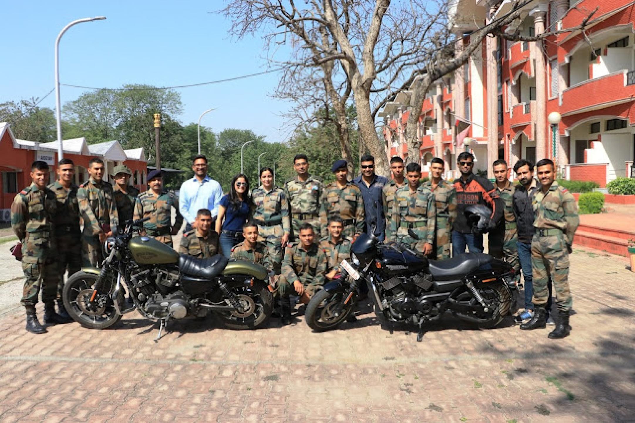 Harley-Davidson's Passport to Freedom reaches Indian Military Academy