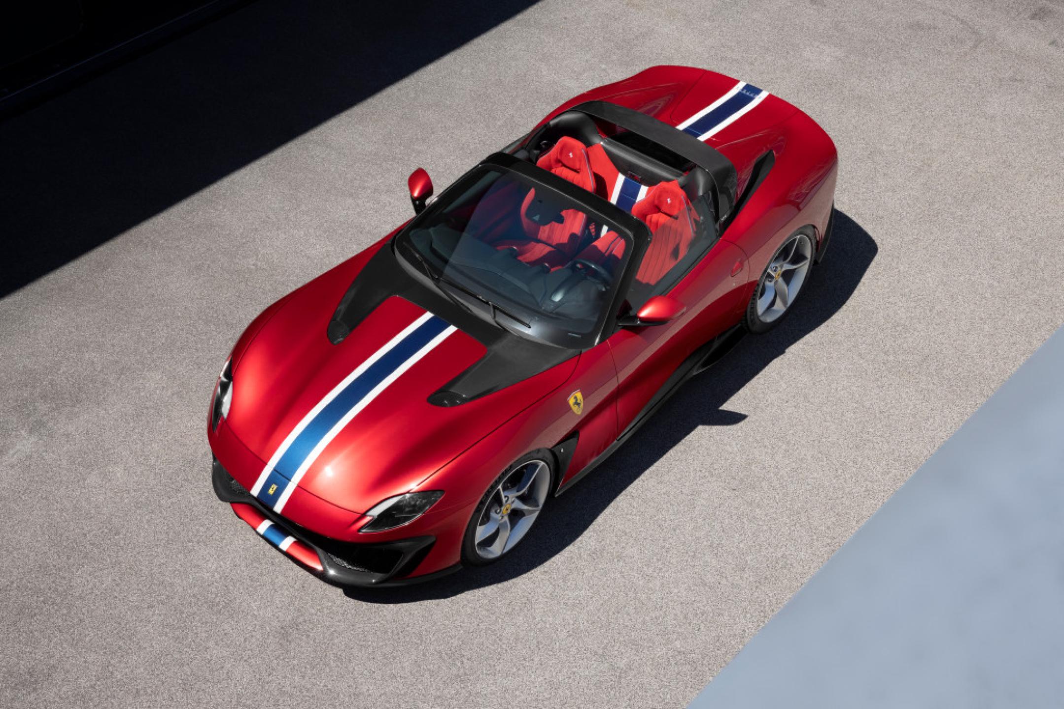 Ferrari SP51. The 812 GTS inspired roadster is Maranello's latest one-off