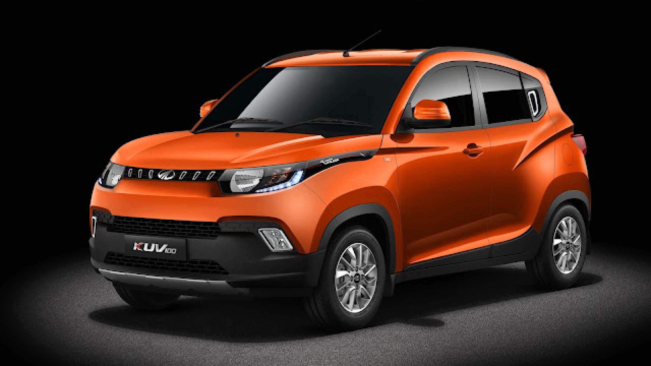 Mahindra gets into the compact SUV space. Unveils the KUV100