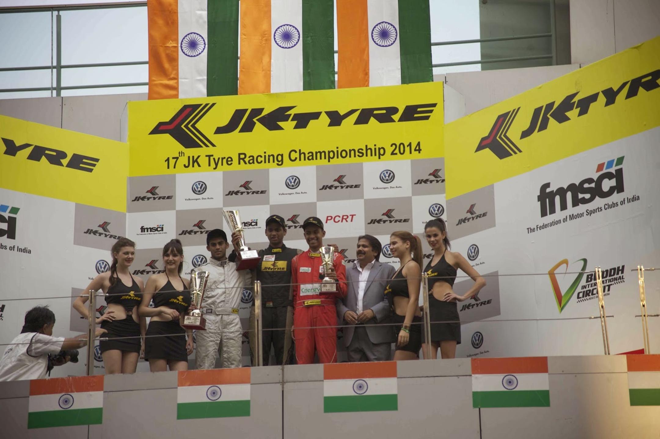 17th JK Tyre Racing championship: Vishnu wins two races, but Diljith checks him in Formula LGB