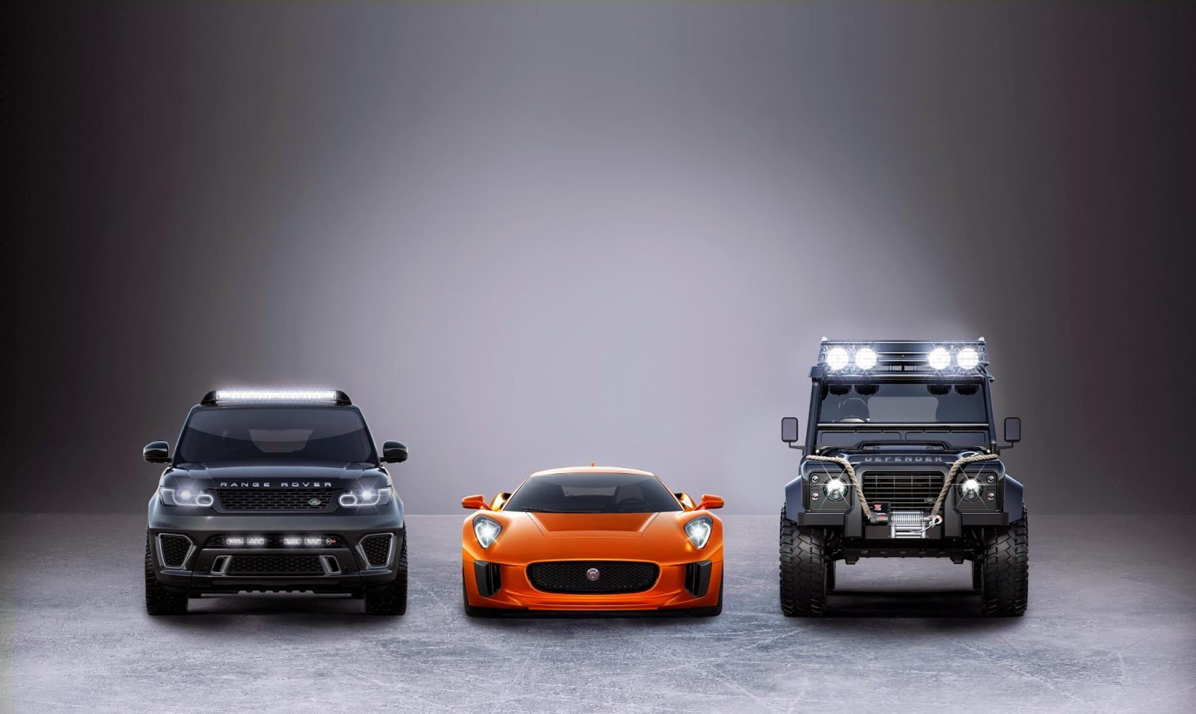 Jaguar & Land Rover reveal the spectacular Bond line up for SPECTRE