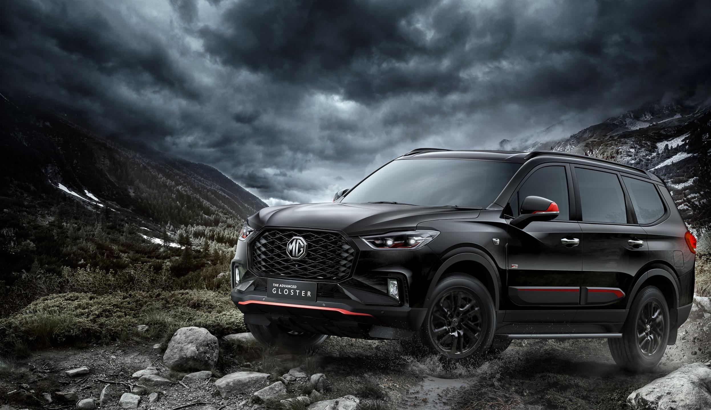 MG Motor introduces the advanced Gloster BlackStorm edition in India
