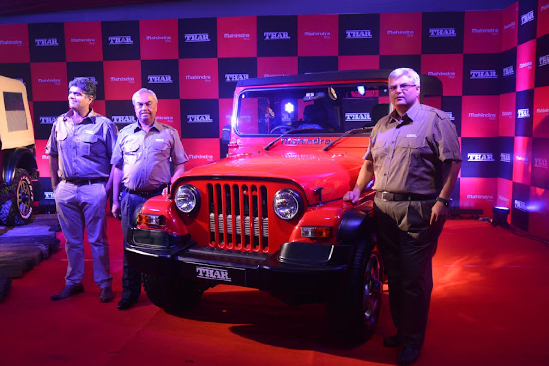 Mahindra launches the redesigned Thar CRDe at INR 8.03 lacs