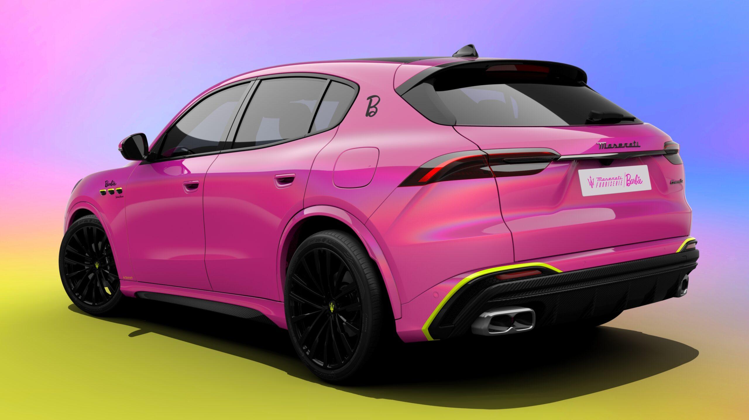 Come on Barbie, let's go party in a pink Maserati