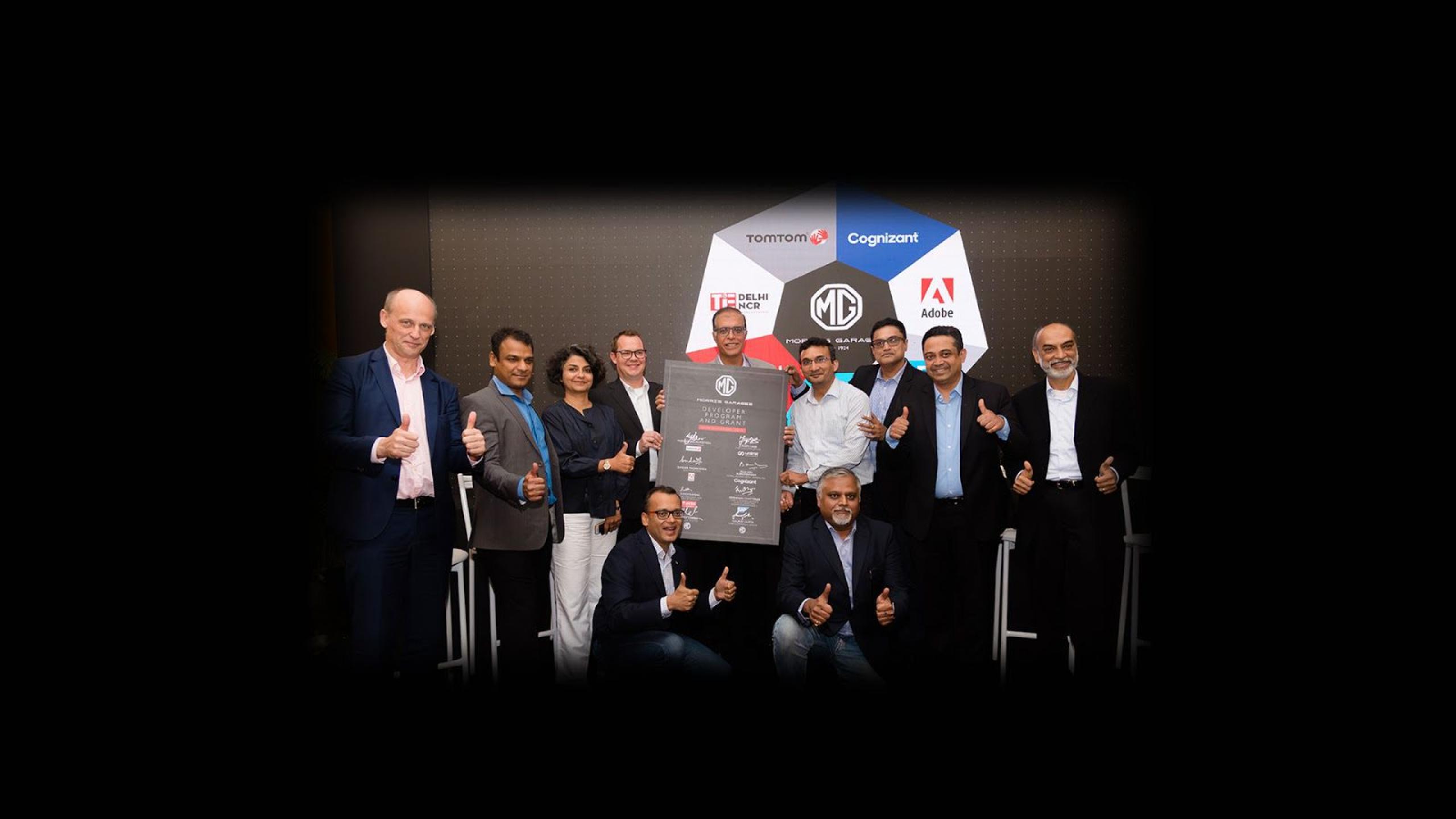 MG Motor India partners with tech giants to launch the MG Developer Program & Grant for Mobility Ecosystem