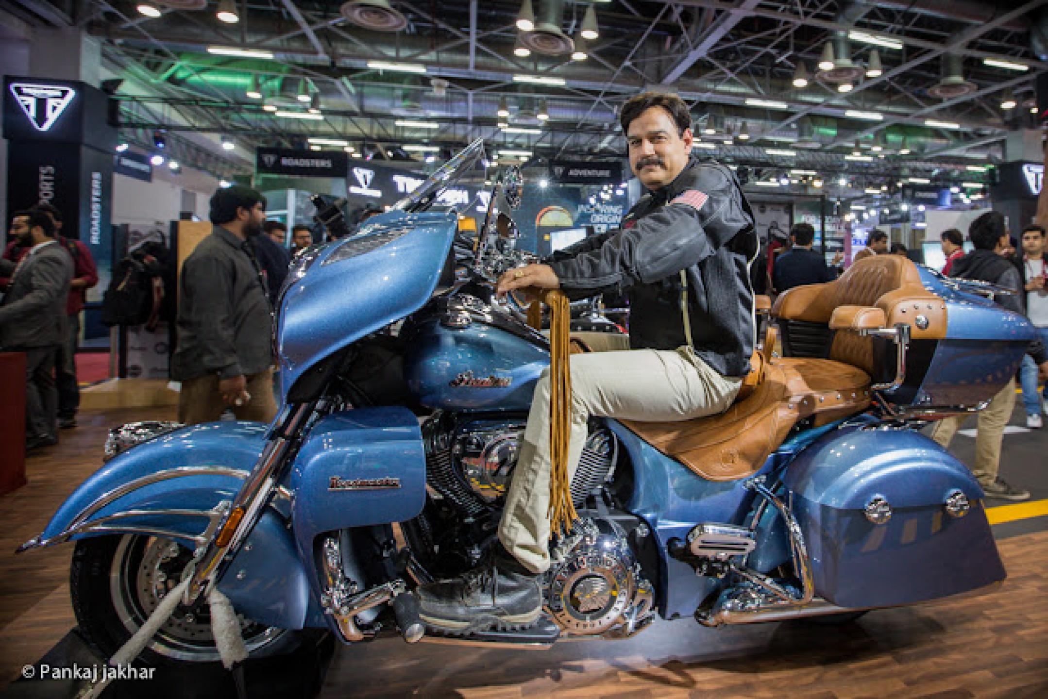 #AutoExpo2016: The 2016 Indian Roadmaster and Indian Chief Classic at the Auto Expo 2016