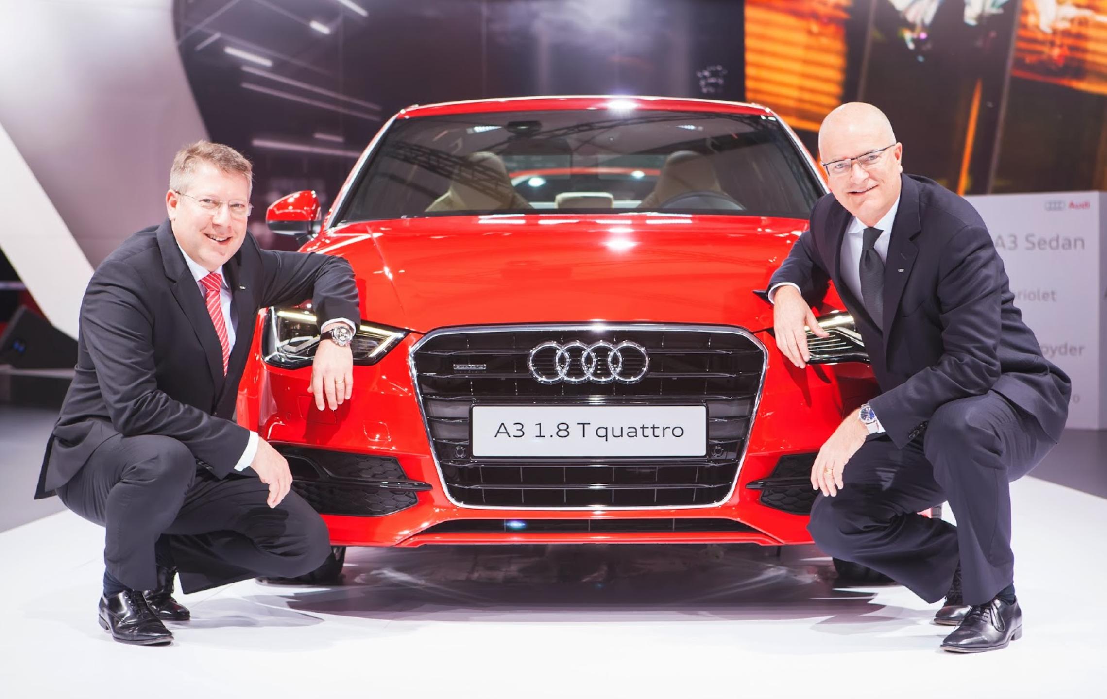 #AutoExpo2014 updates: 'The Next Big Audi - Audi A3 Sedan' and a thrilling array of sporty, progressive & sophisticated vehicles