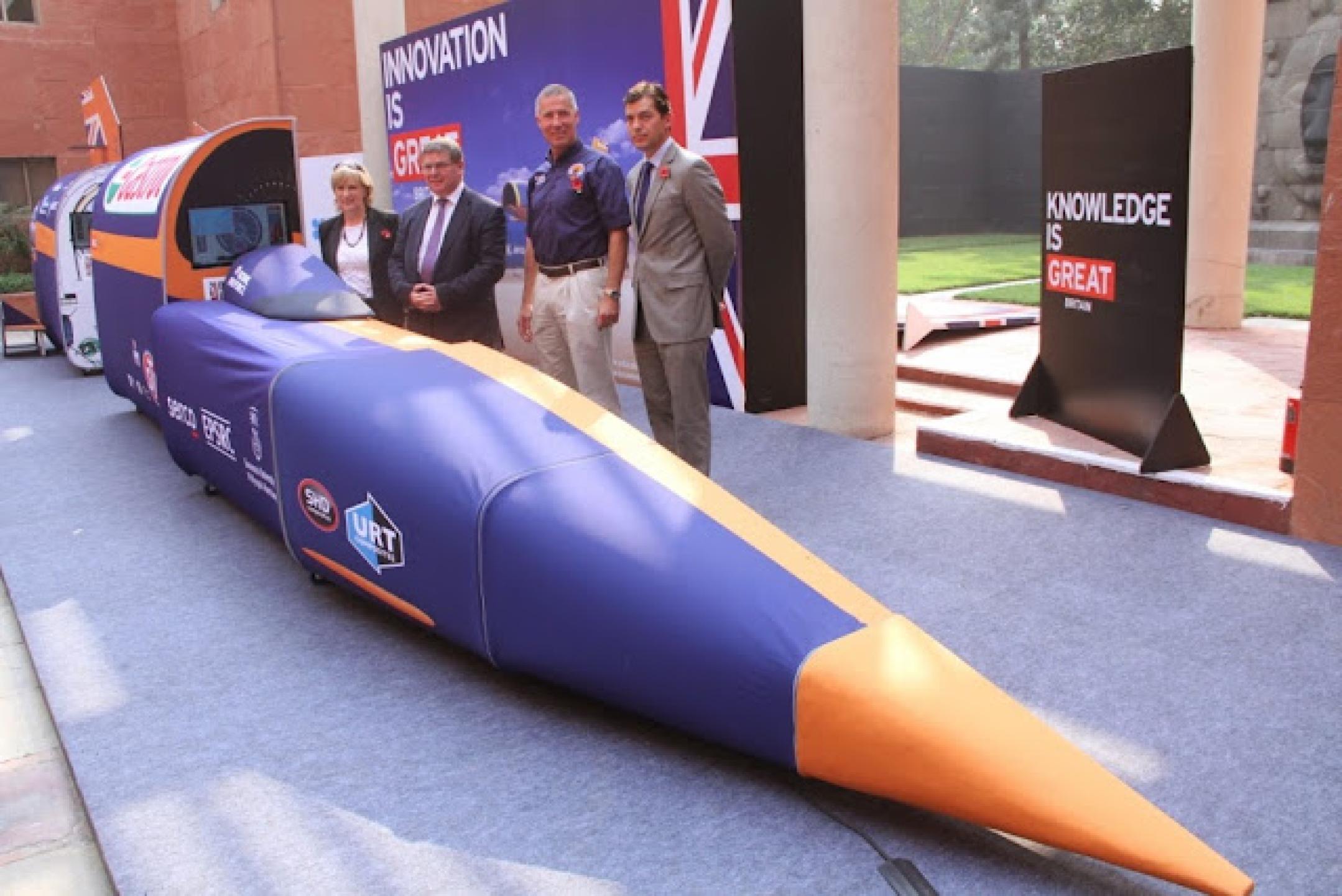 British Council showcases the supersonic marvel BLOODHOUND SSC in India
