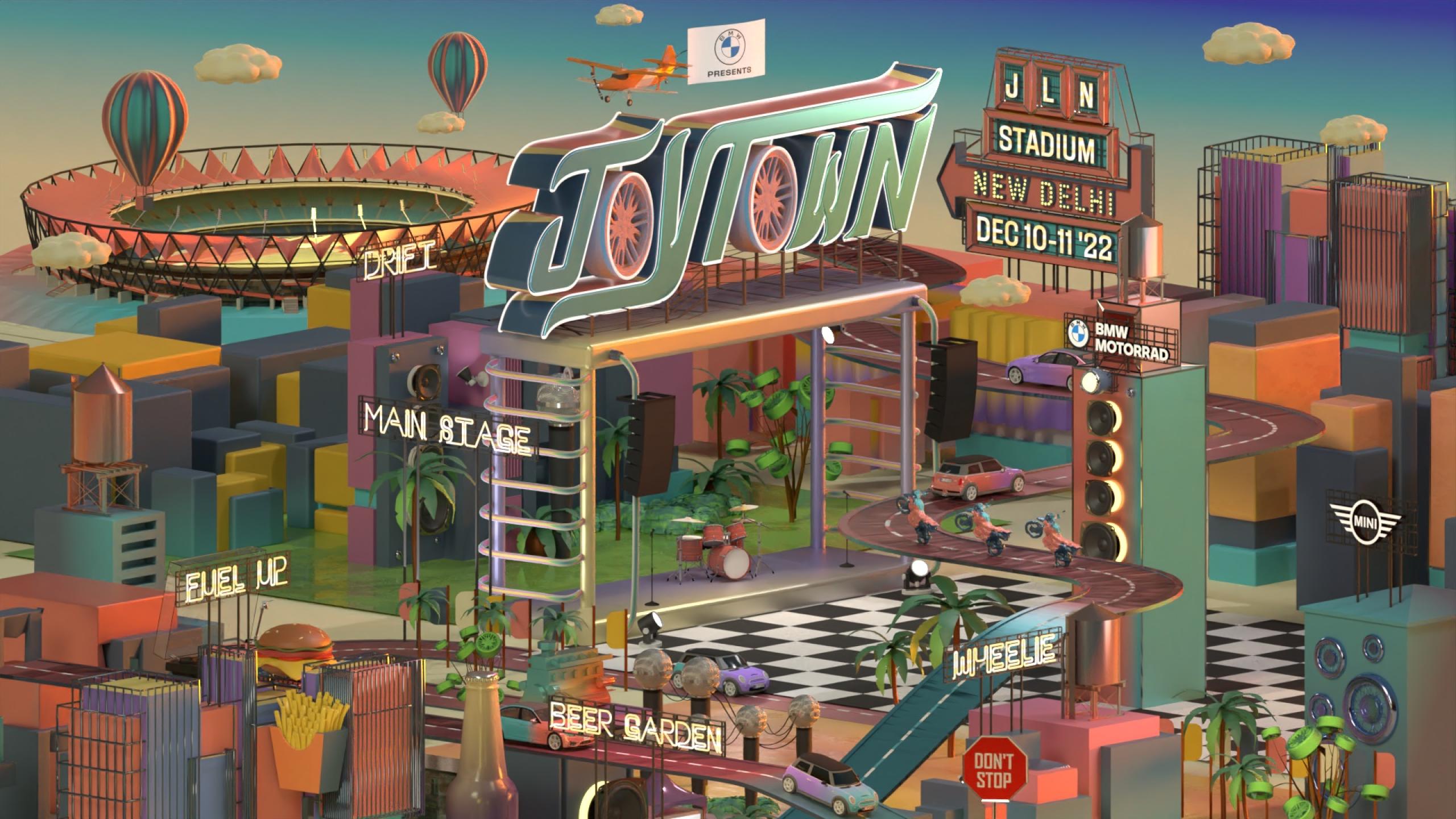 BMW JoyTown. A one-of-a-kind luxury lifestyle festival that combines motoring, music, gastronomy and more