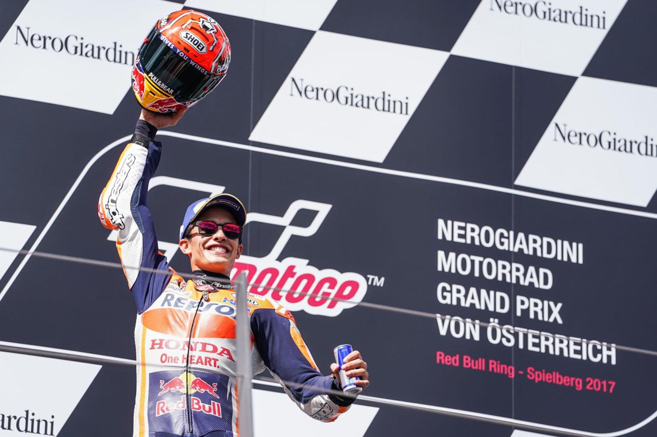 MotoGP Champion Marc Márquez to drive an F1 car at the Red Bull Ring in Austria