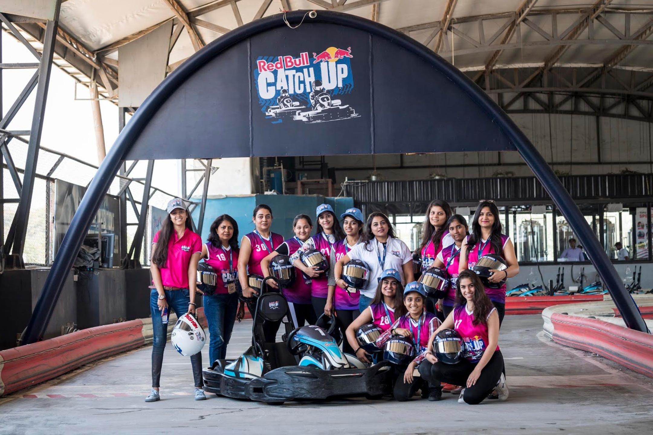 Anjali Anto is India's fastest female amateur kart racer at Red Bull Catch Up Challenge