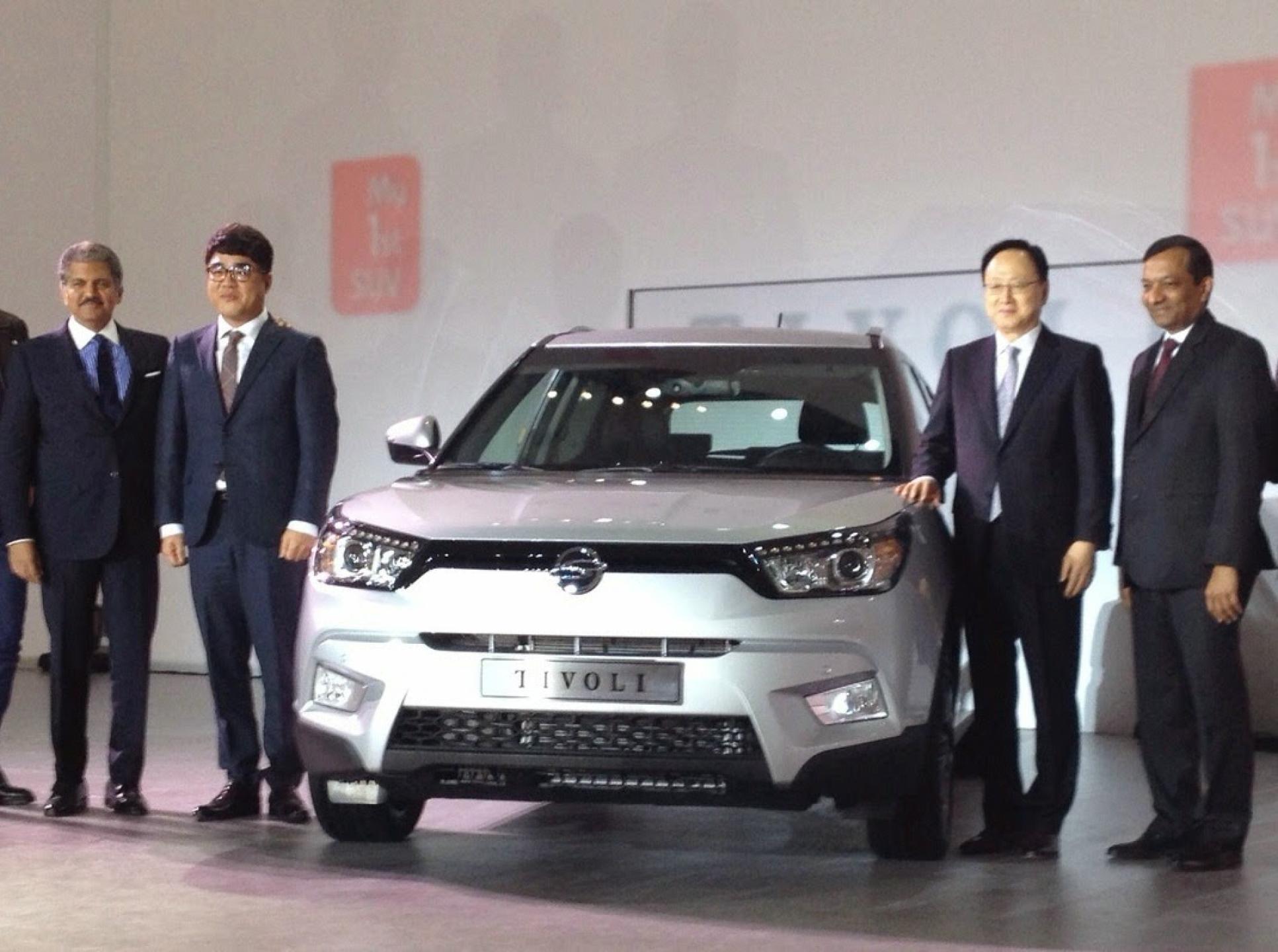 SsangYong unveils Tivoli, it's first global compact SUV