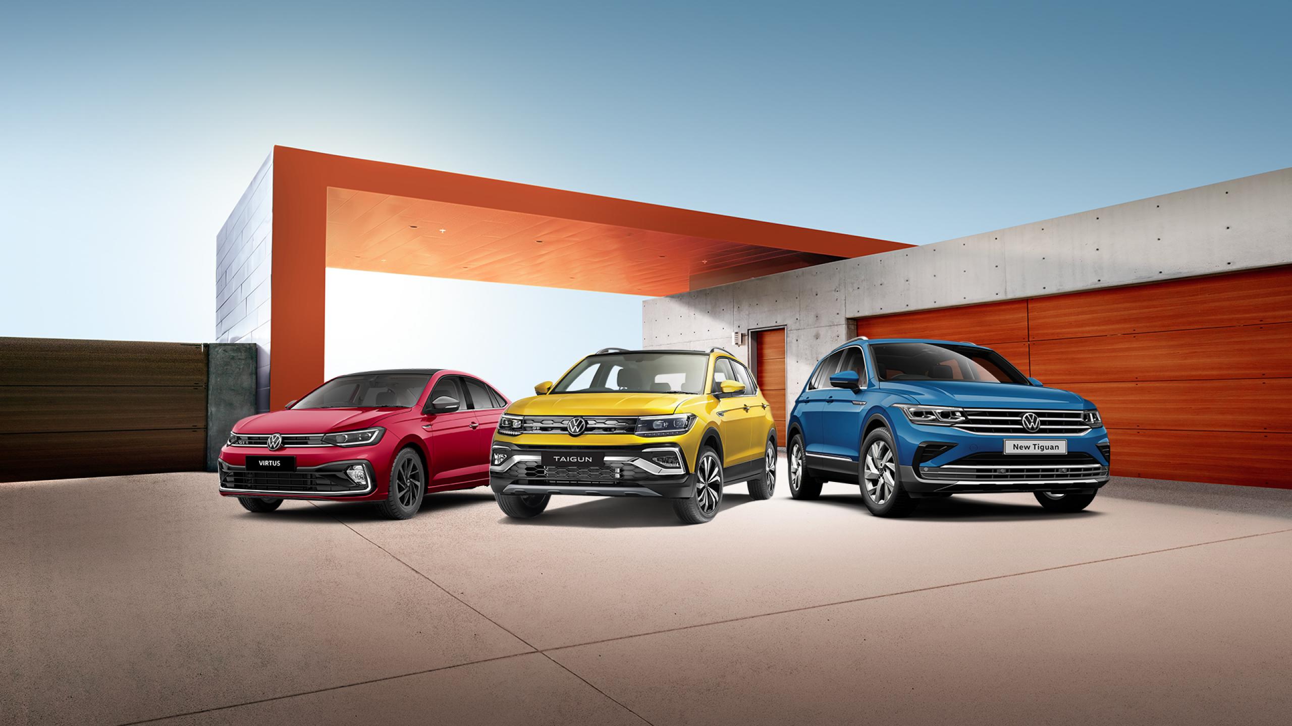 Virtus and Taigun drive monthly sales over 60% for Volkswagen India