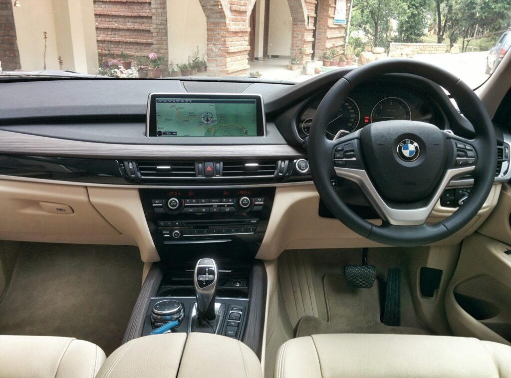 BMW X5 interiors