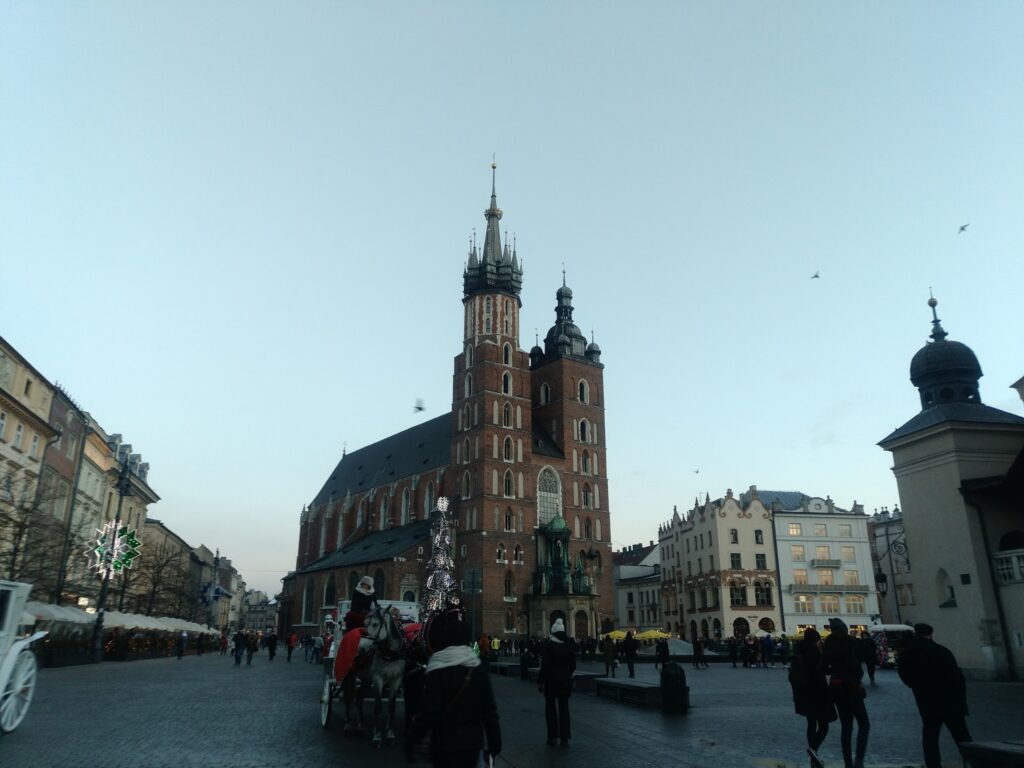 St. Mary's Basilica at Grand Square a.k.a. Mariacki Kraków