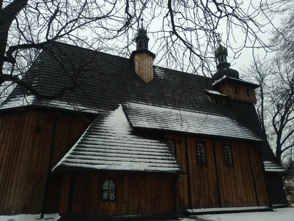 Gothic Church wooden architecture Tarnów