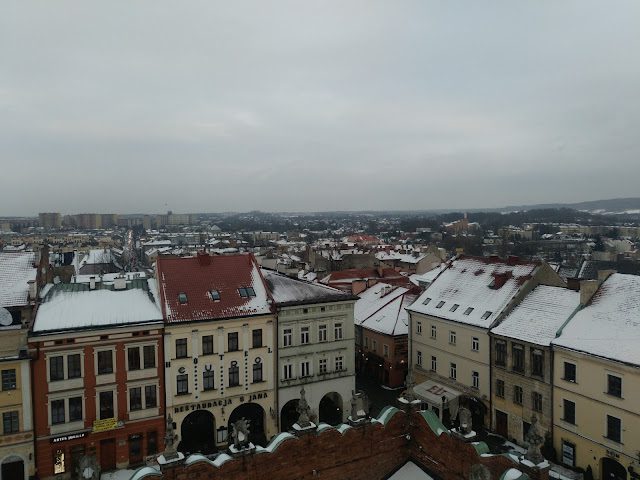 View of Tarnów city from the Clock Tower
