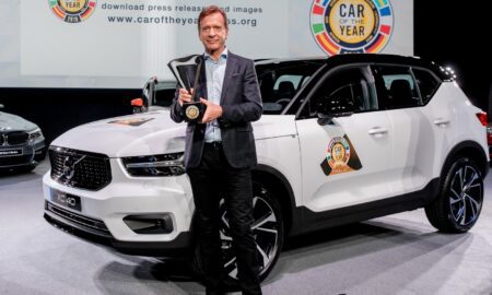 Volvo Car Group President & CEO Hakan Samu elsson at the European Car of the Year