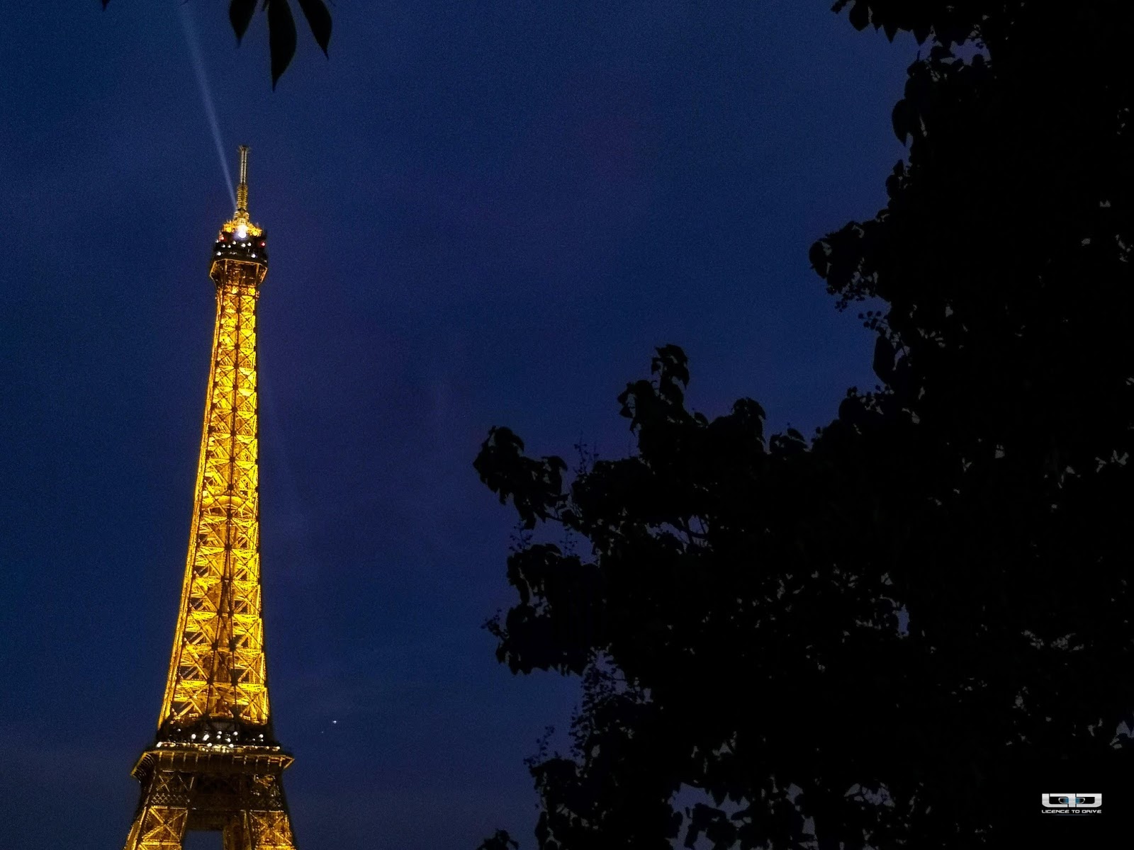 Eiffel Tower by night