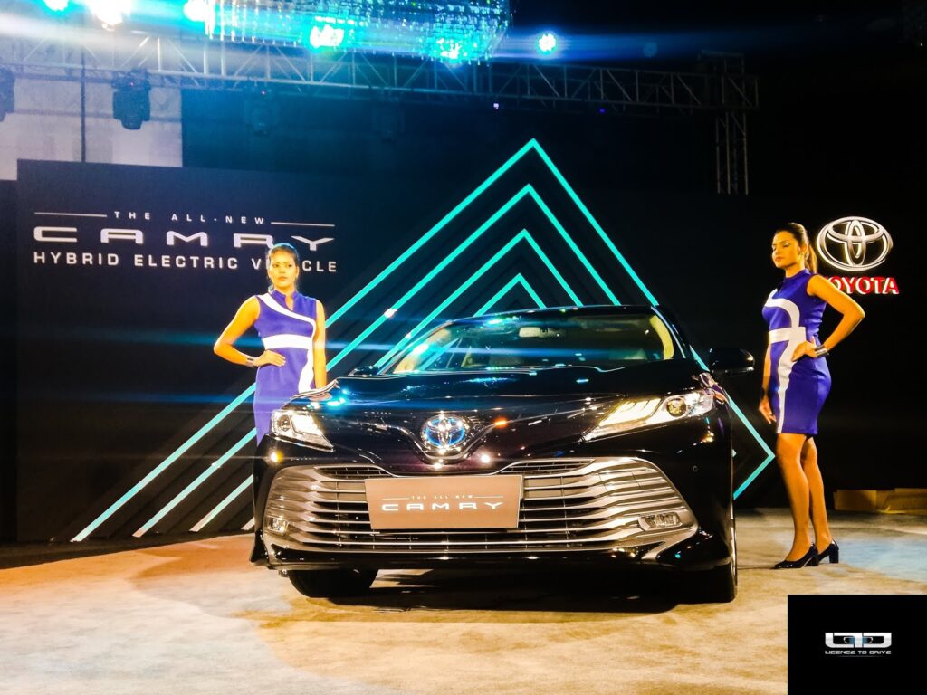 2019 Toyota Camry Hybrid Electric Sedan launched in India