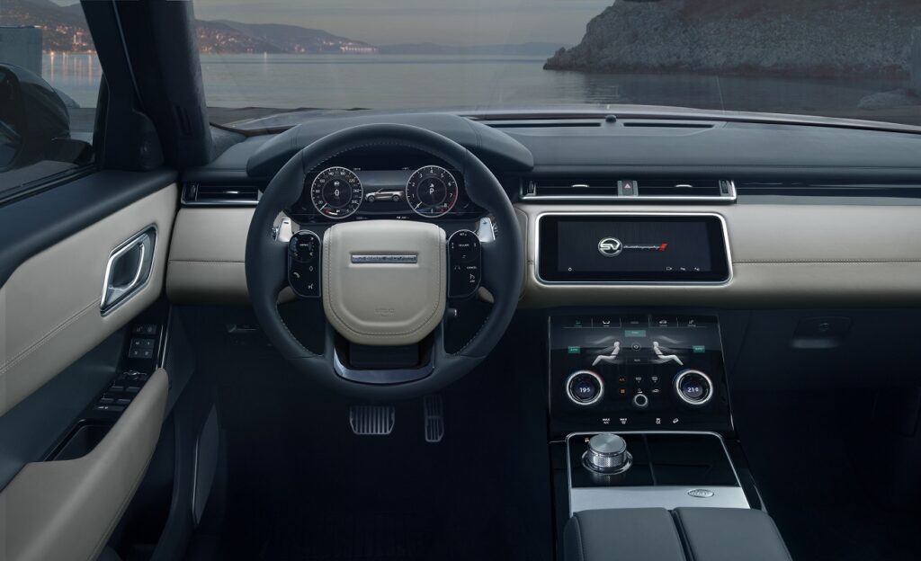 The Limited Edition Range Rover Velar SVA interior view