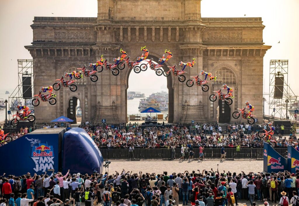 Sequence shot Red Bull FMX Jam Mumbai