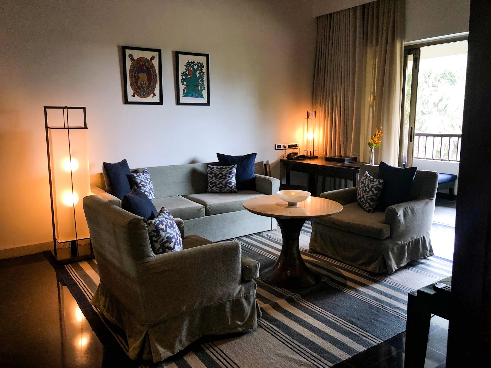 Rooms and suites at Alila Diwa Goa
