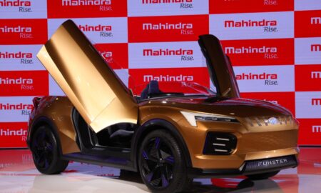 Mahindra unveiled 'Funster' a thrilling roadster electric concept with a playful convertible mode, nothing short of being an object of desire