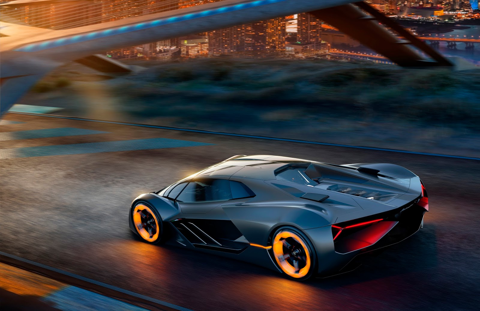 Lamborghini of the Terzo Millennio - the electric super sports car of the future