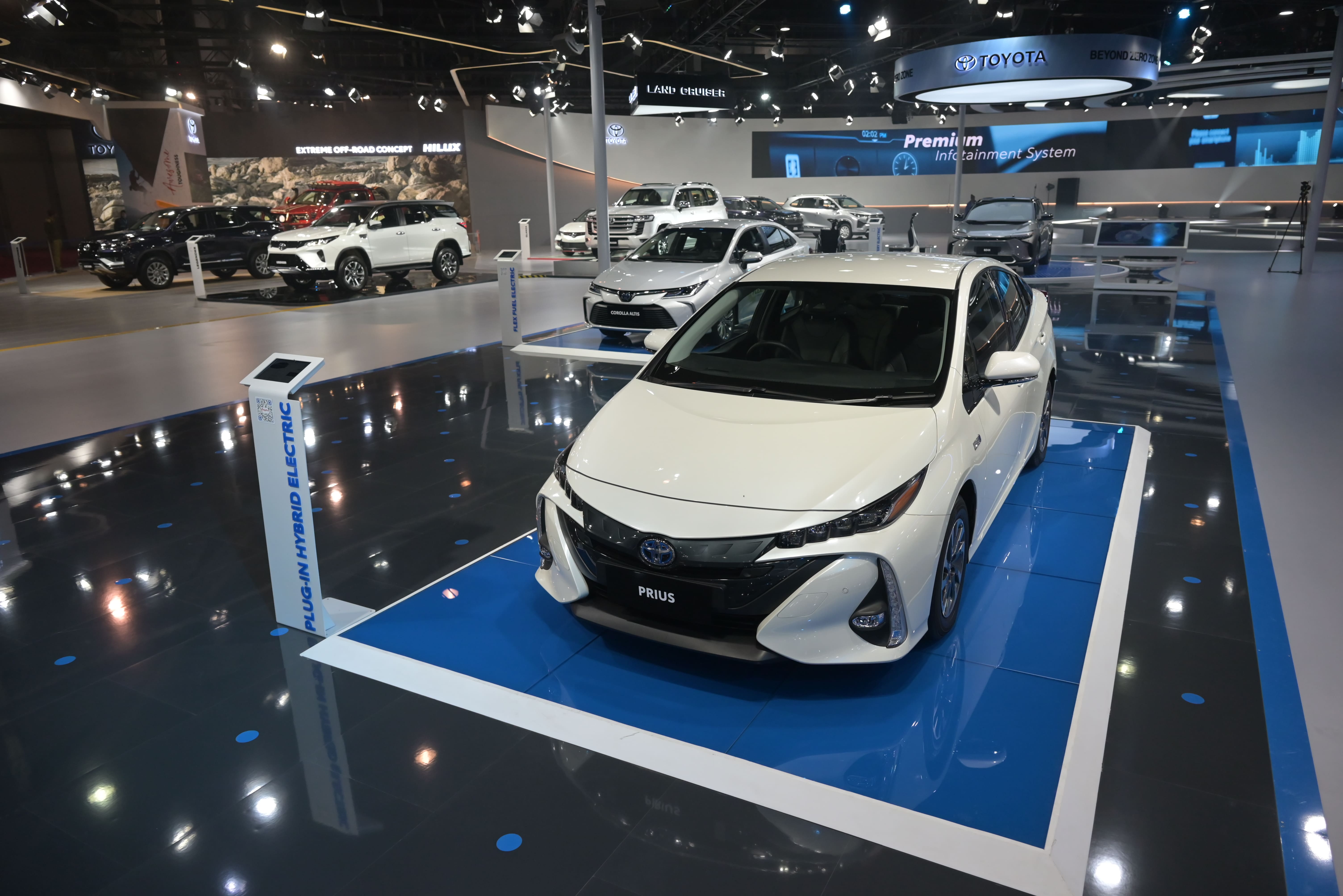 Toyota Pavilion at Auto Expo 2023
