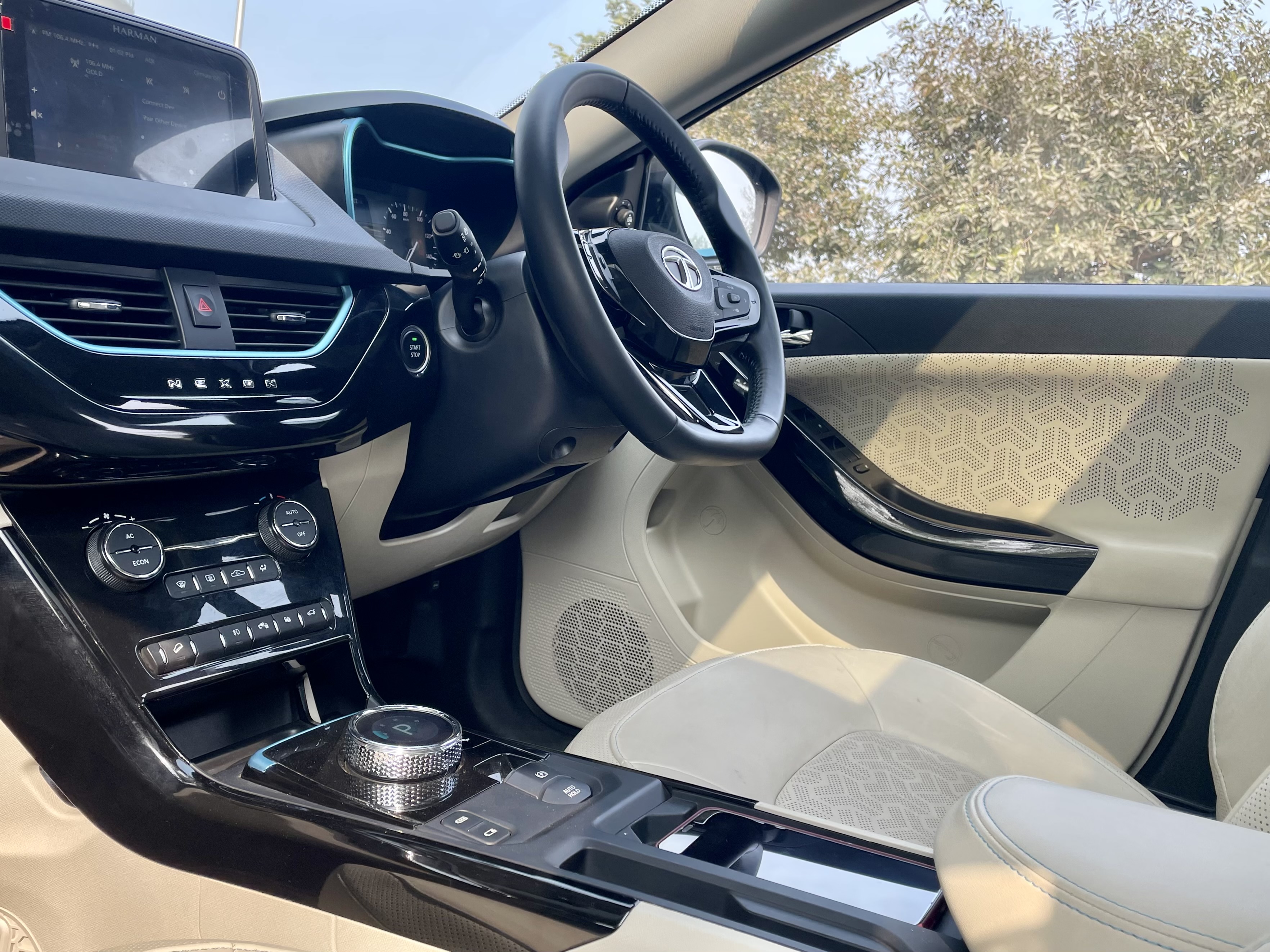 Tata Nexon EV Max interior low angle