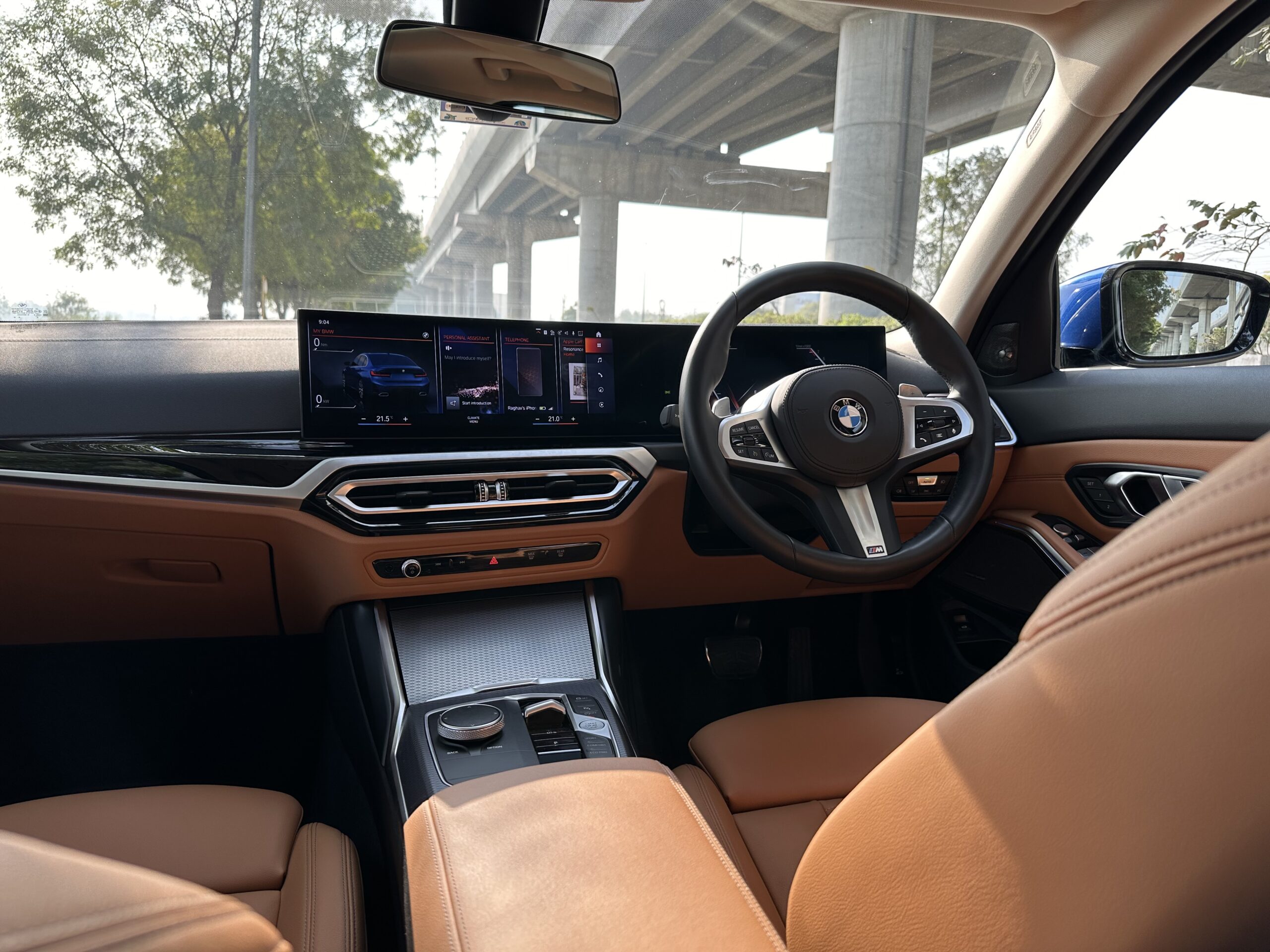 BMW 330Li M Sport interior dashboard